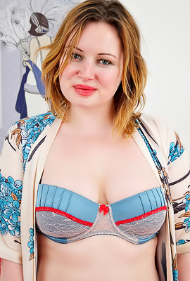 Amber West Strips Out Of Her Lingerie