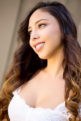 Alexis Love Alexis Love reveals playful nature by stripteasing outfoors