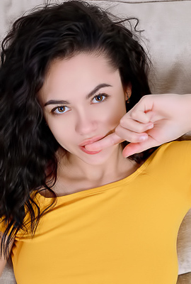 Dzhili With Enticing Rear View Of Her Perfect Ass