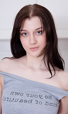 Enid Her Perfect Breasts And Fluffy Bush Exposed Without Inhibition