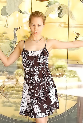 FTV Fiona Spreading Her Pink Pussy Lips