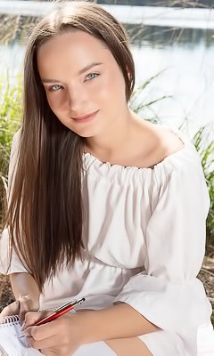 Deena Rolling Over To Flaunt Her Sexy Booty