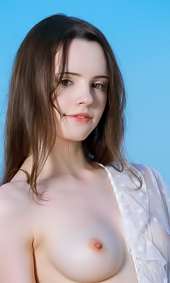 Dakota Doll Vivacious Cutie Is Utterly Naked In The Sunshine